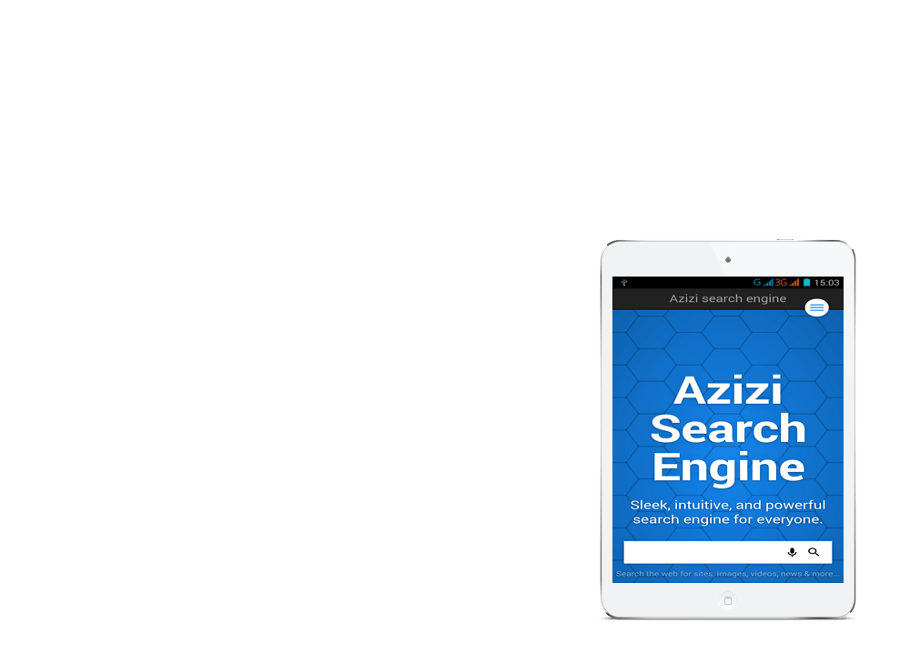 Home azizi php search engine script